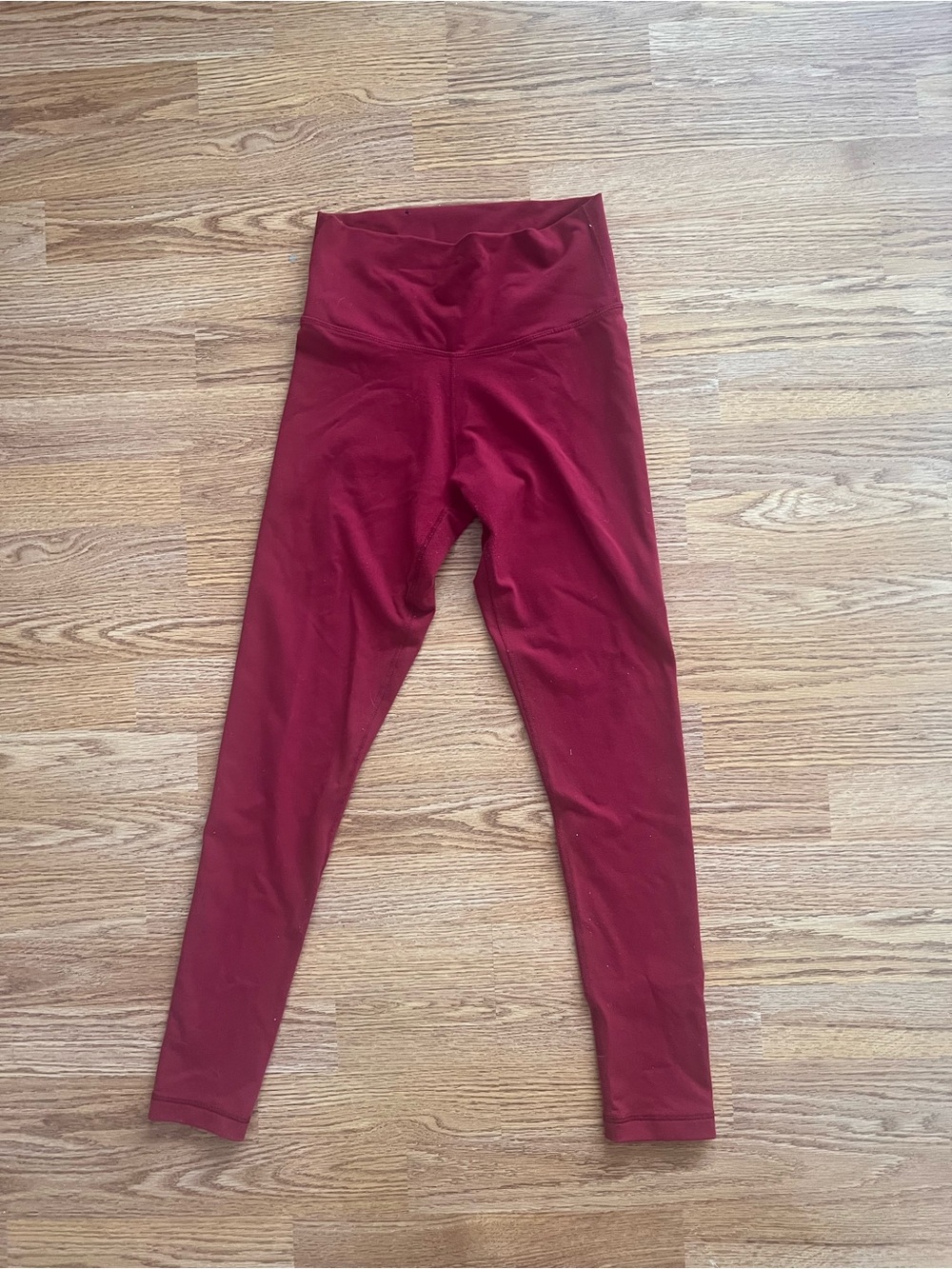 TNA Women’s Burgundy High-Rise Leggings